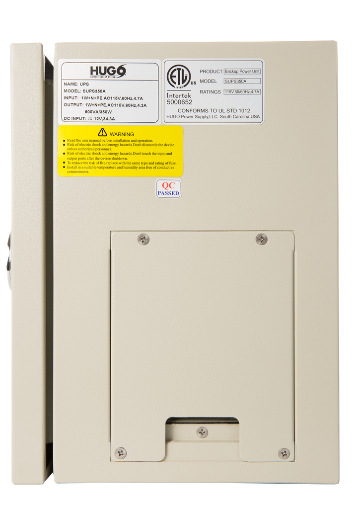 HUGO-X1 Battery Backup for Tankless Water Heaters