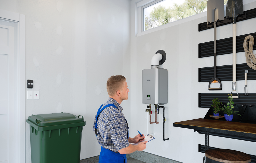 External 160k Btu 6.6 gpm max.