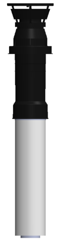 Roof Discharge Termination 18" (above)