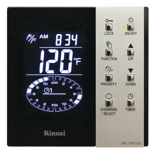 Wired Temperature and Re-circulation Controller