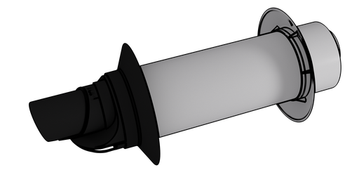 2/4 Cond 21in Wall Term w/2 wall plates