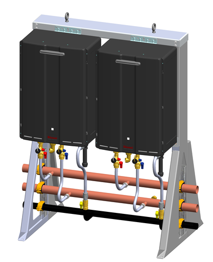 Ext Inline Free Standing Rack, 2unit NG