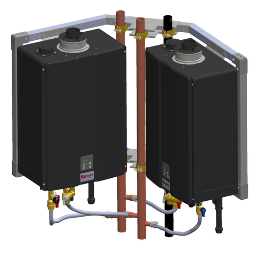 Corner Rack Assembly Indoor 2 unit NG