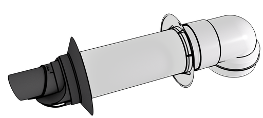 2/4 CD Horiz Termination Kit 12in PPtl