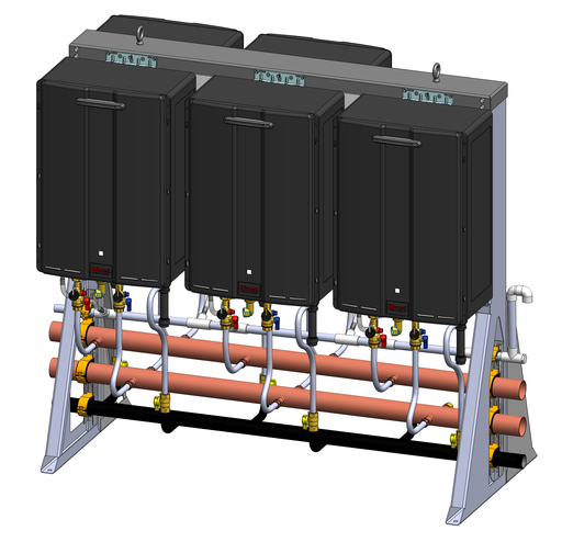 Exterior Free Standing Rack, 5 unit NG