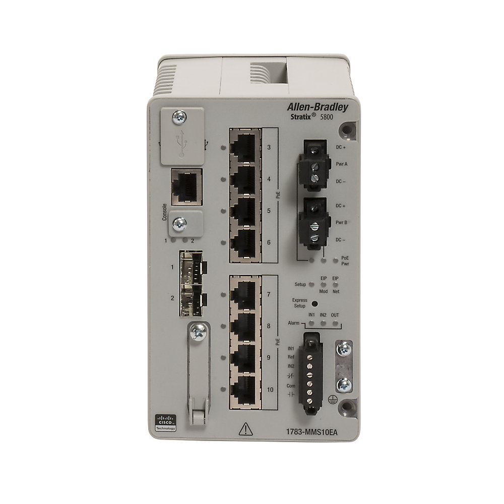 A-B 1783-MMS10B Stratix 5800 Manage Product image for A-B 1783-MMS10B Stratix 5800 Manage