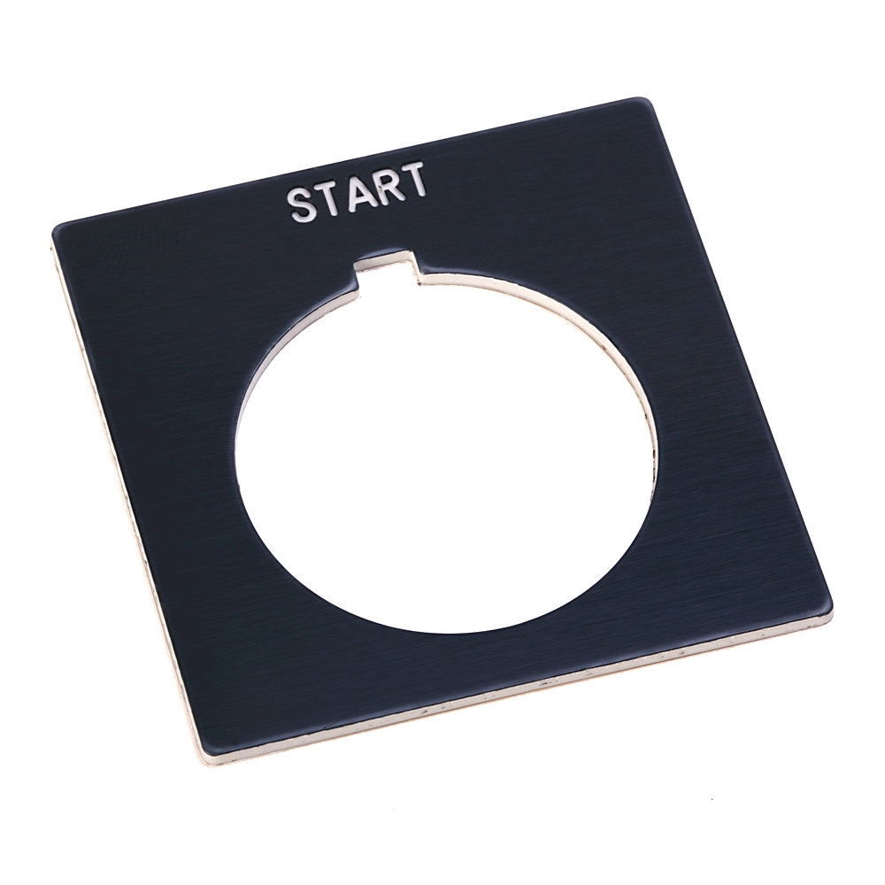 Product image for Allen-Bradley 800H-W126 30 mm Push Button Legend Plate