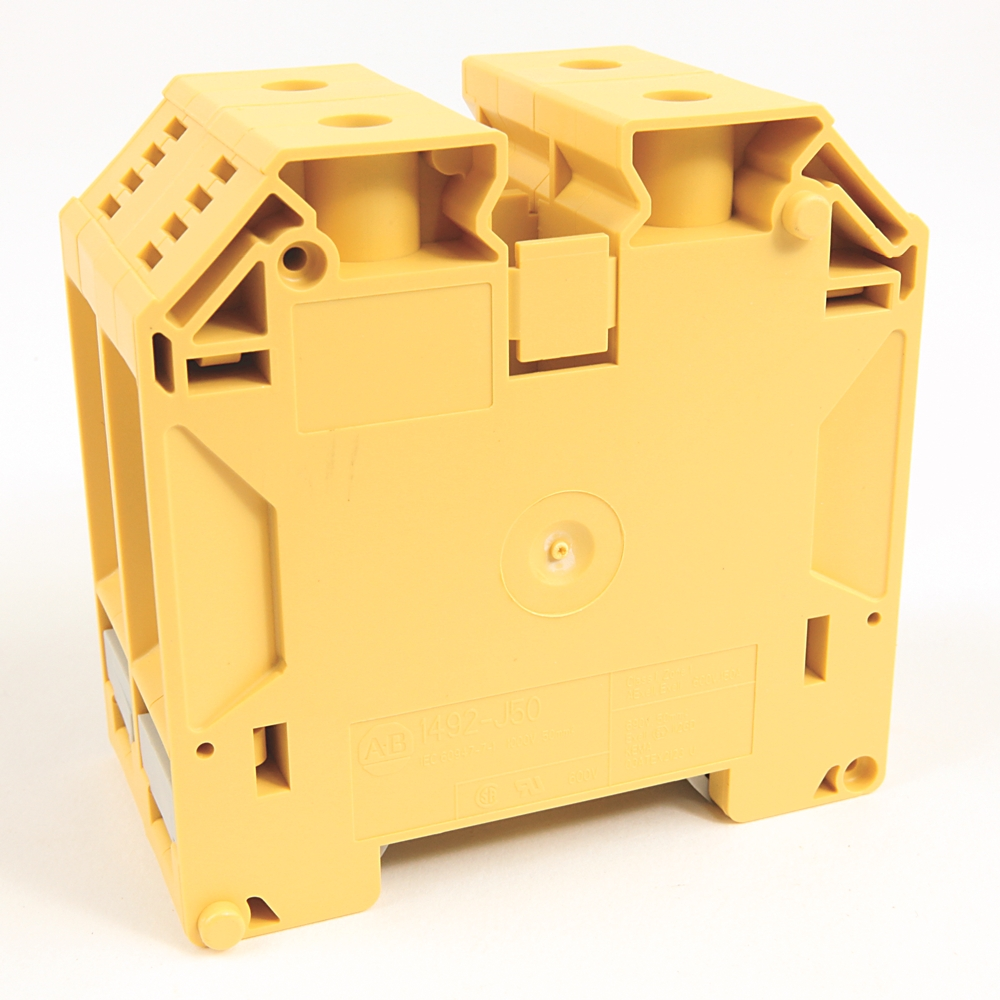 Product image for Allen Bradley 1492-J50-Y Terminal Block