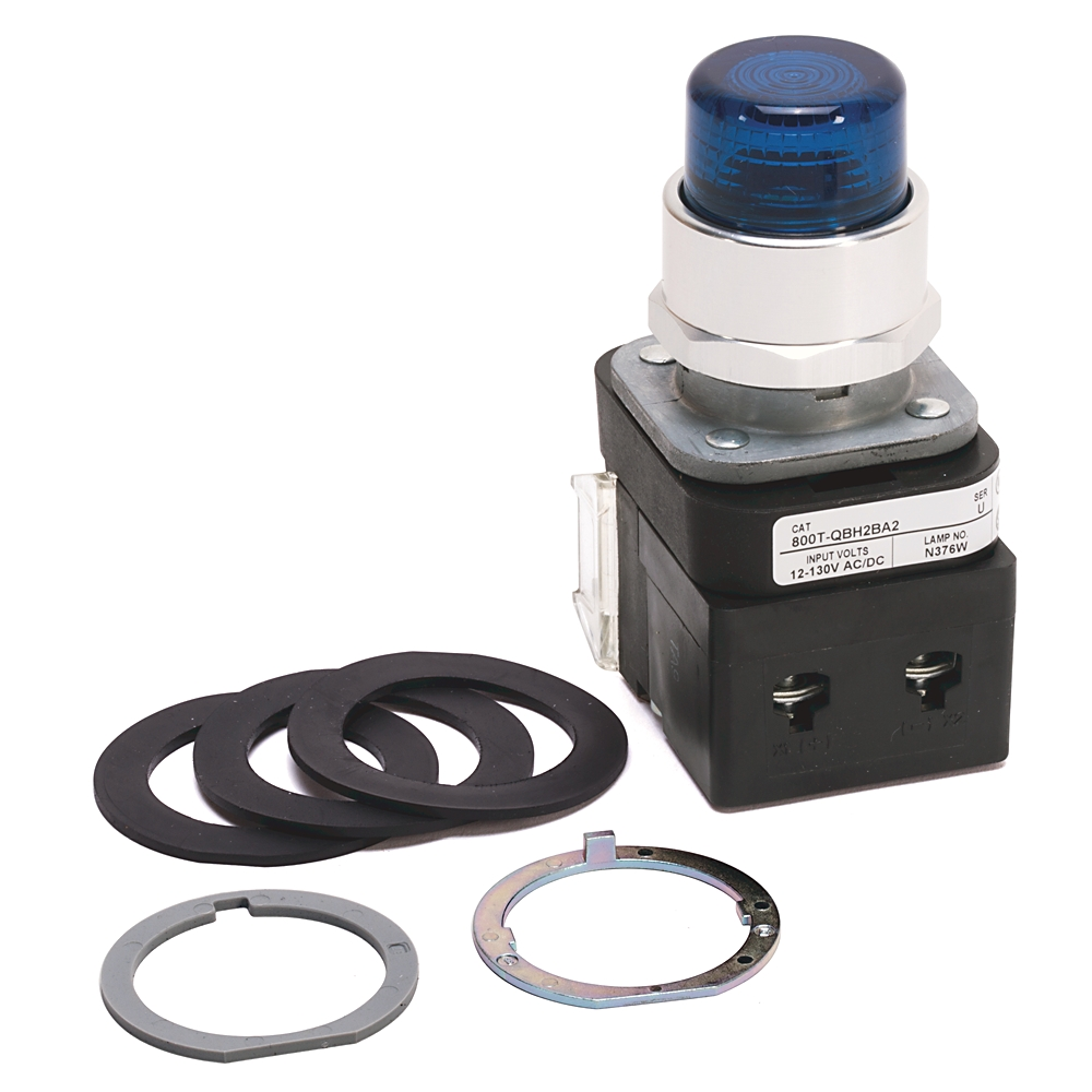 Product image for Allen-Bradley 800T-QBH2A 30 mm Illuminated Push Button