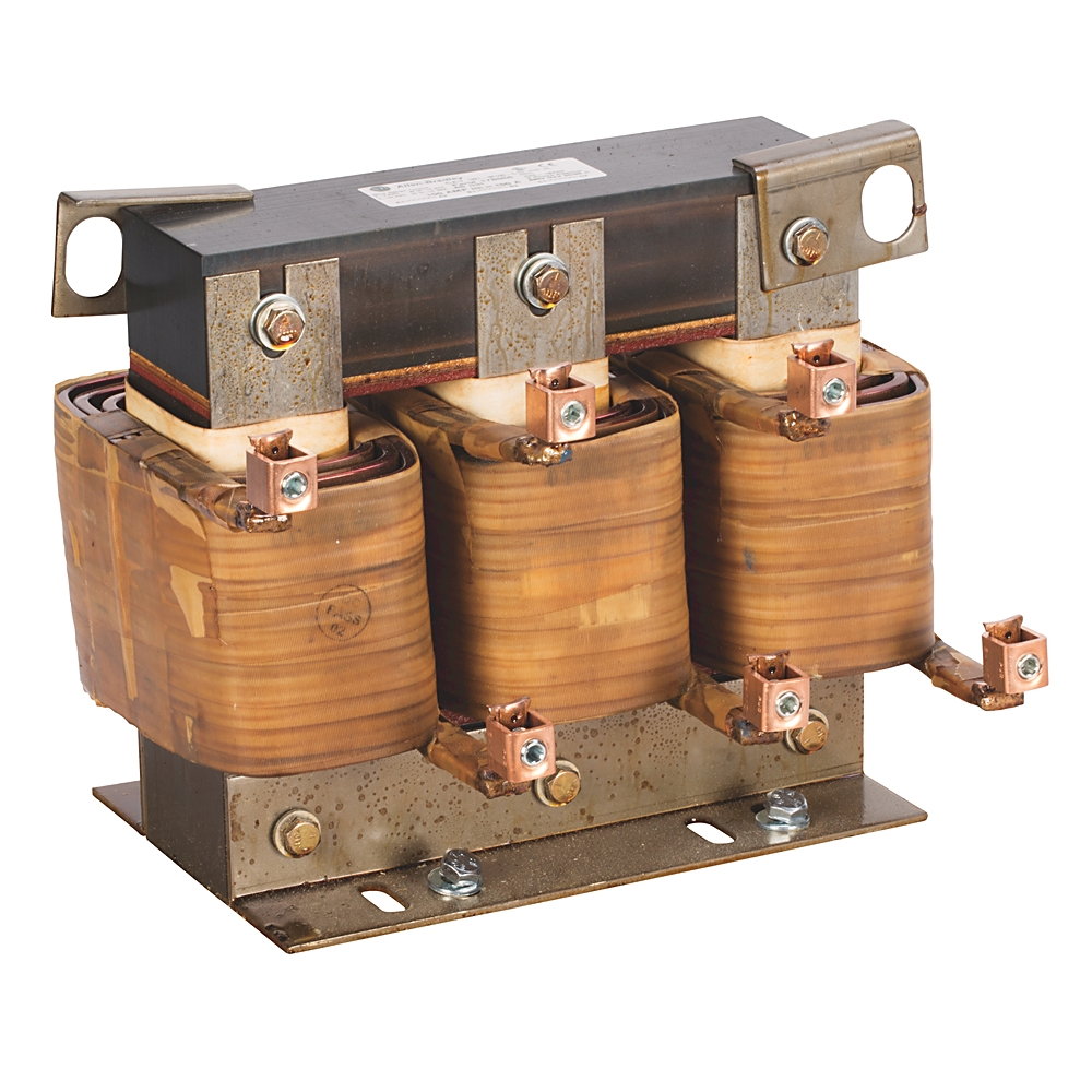 Product image for Allen Bradley 1321-3R8-D 8 Amp 7.5 mH Power Conditioning Component Line Reactor