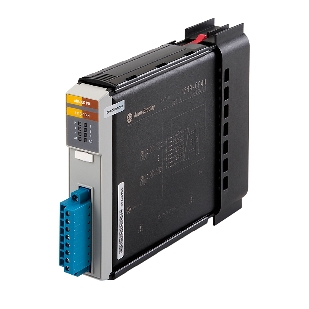 A-B 1718-CF4H Ex I/O 4 Channel HART Product image for A-B 1718-CF4H Ex I/O 4 Channel HART