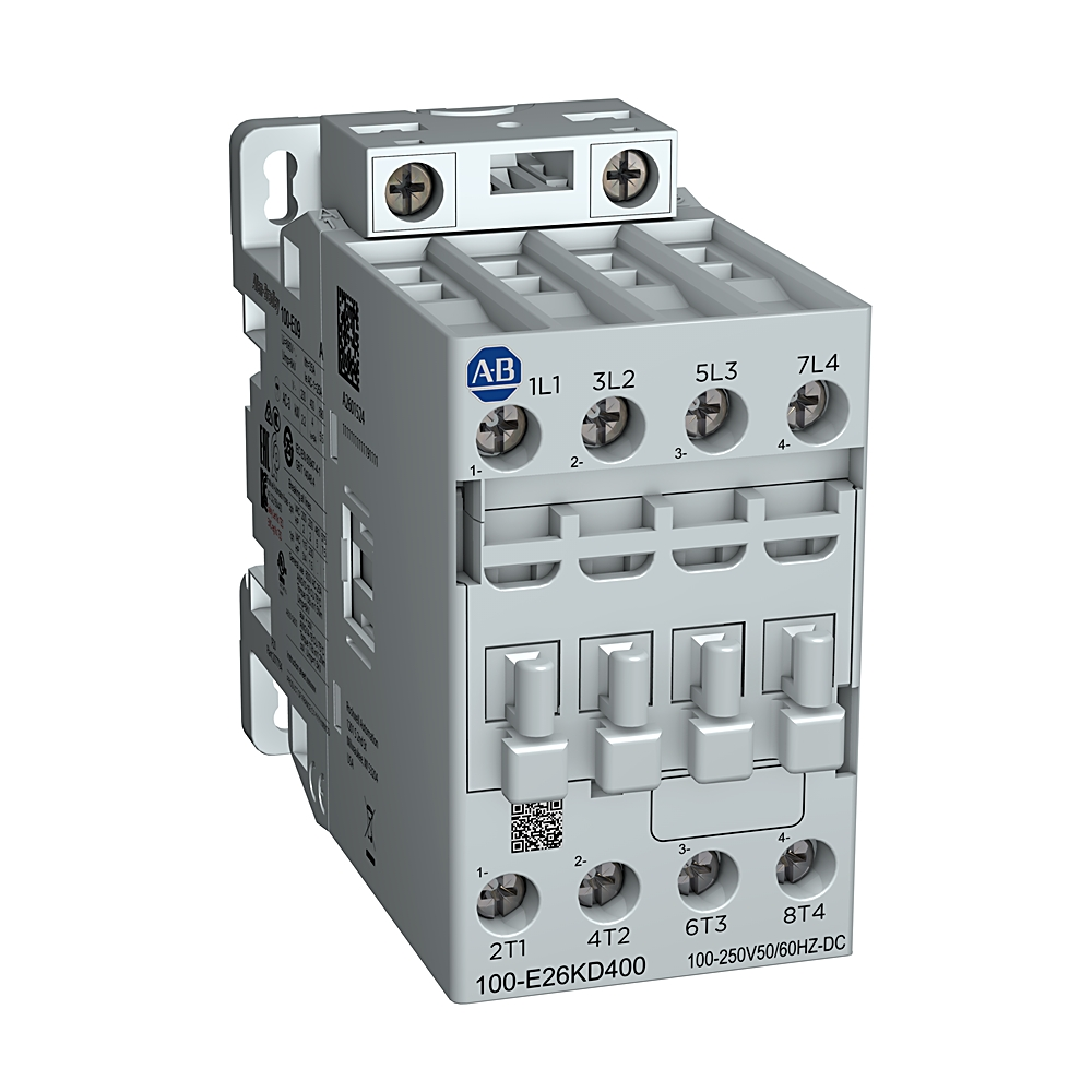 Product image for A-B 100-E38KN400 IEC 38 A Contactor