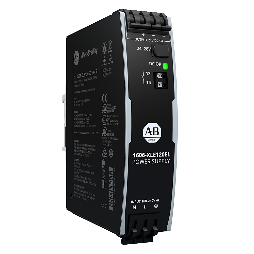 Product image for A-B 1606-XLE120EL XLE Power Supply