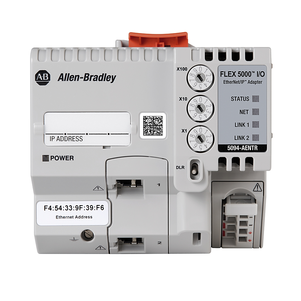 Product image for Allen Bradley 5094-AENTR 5094 Ethernet Adapter 8 Modules RJ45