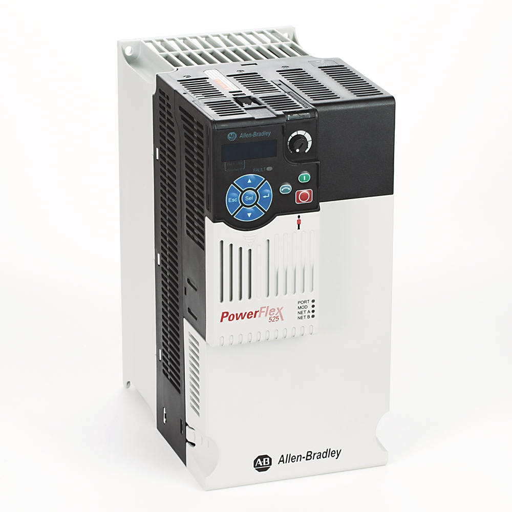 Product image for Allen-Bradley 25B-D030N104 Powerflex 525 15 kW 20 Hp AC Drive