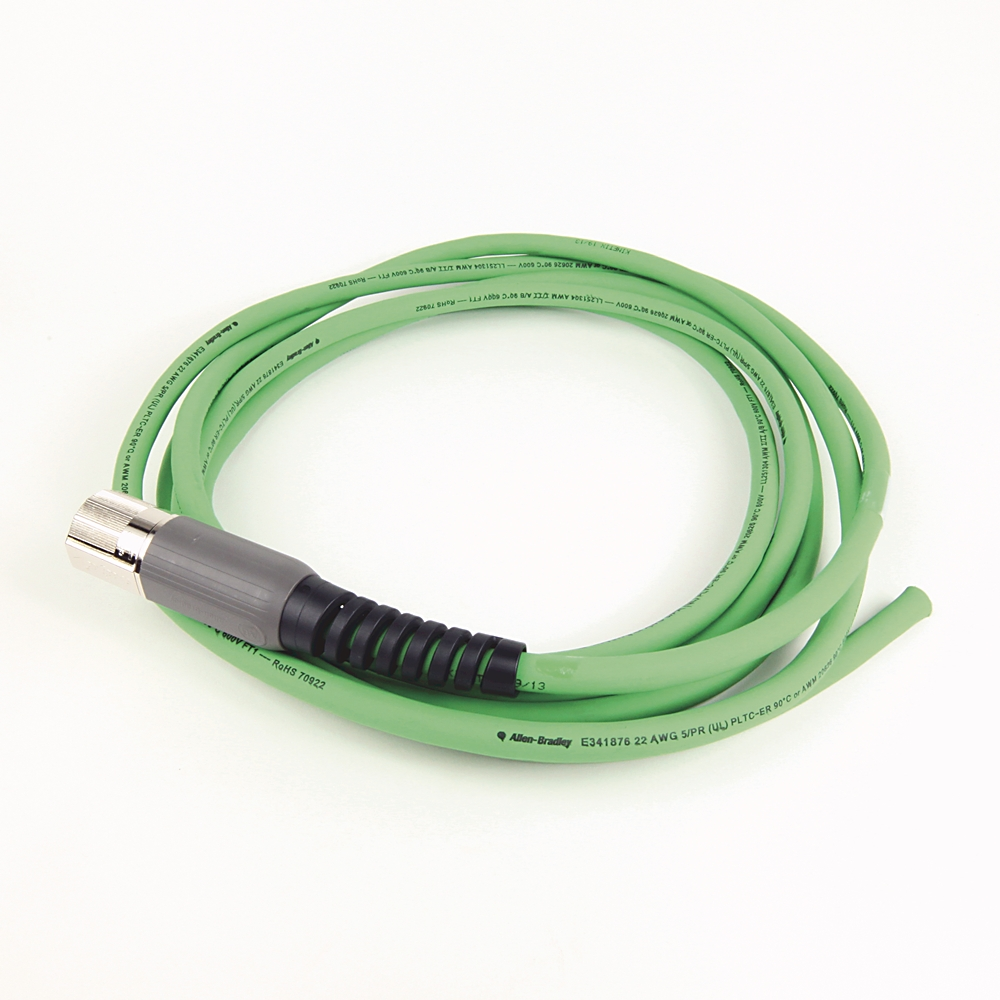 Allen-Bradley 2090-CFBM7DF-CEAA04 MP Series 4 m Servo Feedback Cable Product image for Allen-Bradley 2090-CFBM7DF-CEAA04 MP Series 4 m Servo Feedback Cable