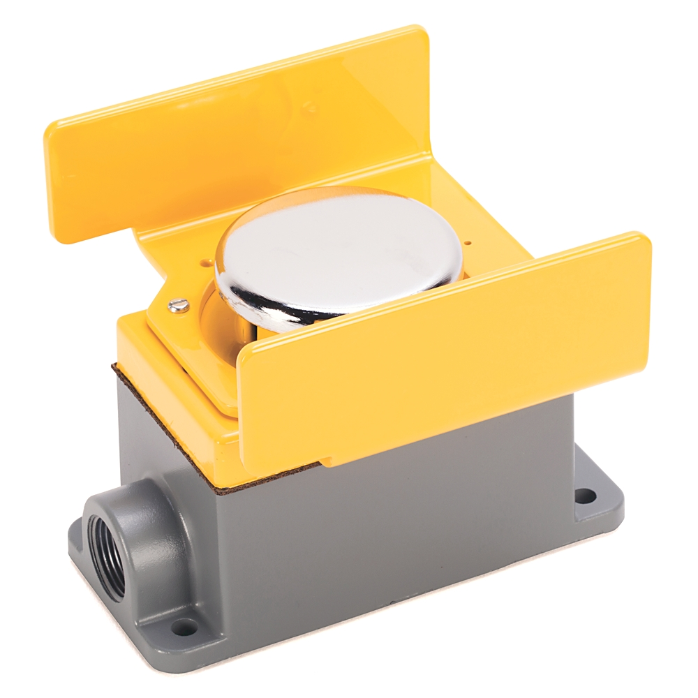 Product image for Allen-Bradley 800P-S2CG1A Palm Operated Push Button