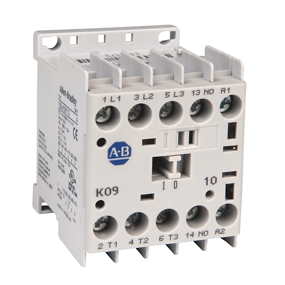 Product image for Allen Bradley 100-K12ZJ01 IEC 12 A Miniature Contactor