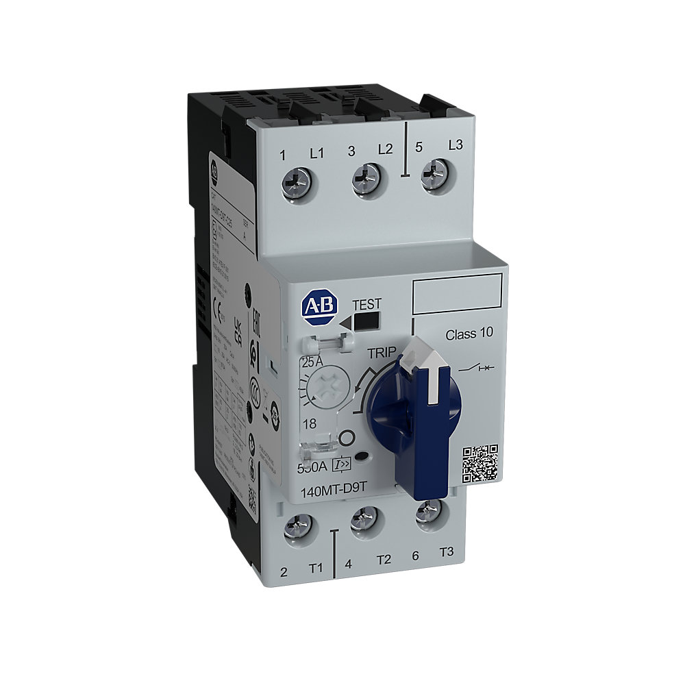 A-B 140MT-D9T-B63 Motor Protection Product image for A-B 140MT-D9T-B63 Motor Protection
