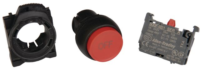 Product image for Allen Bradley 198-MS7 IEC Controller Push Button Kit