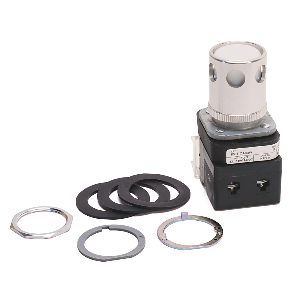 Product image for Allen-Bradley 800T-QAH2W 30 mm Push Button