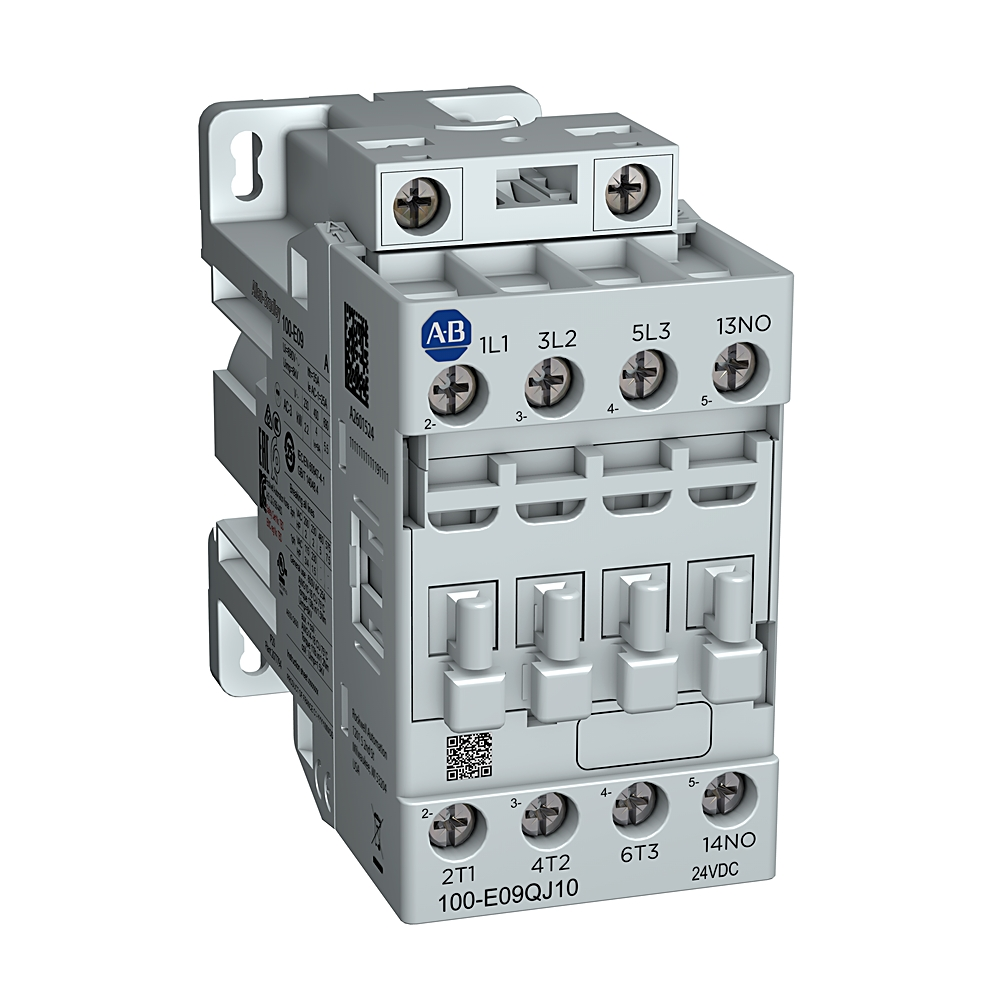 Product image for A-B 100-E09QJ10 IEC 9 A Contactor