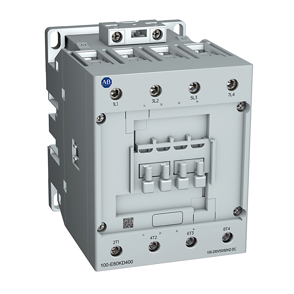 Product image for A-B 100-E80KN200 IEC 80 A Contactor