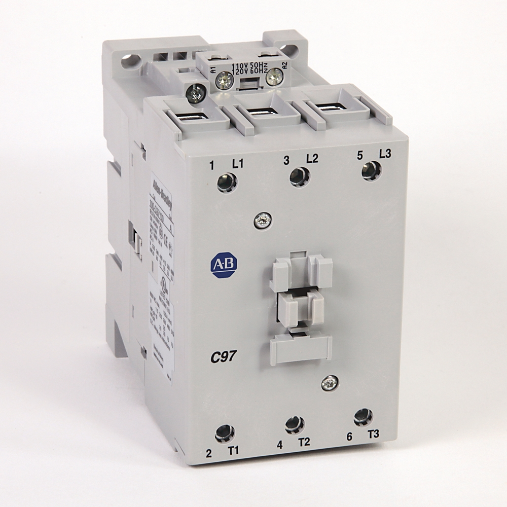Product image for Allen Bradley 100-C97D01 97 Amp IEC Contactor