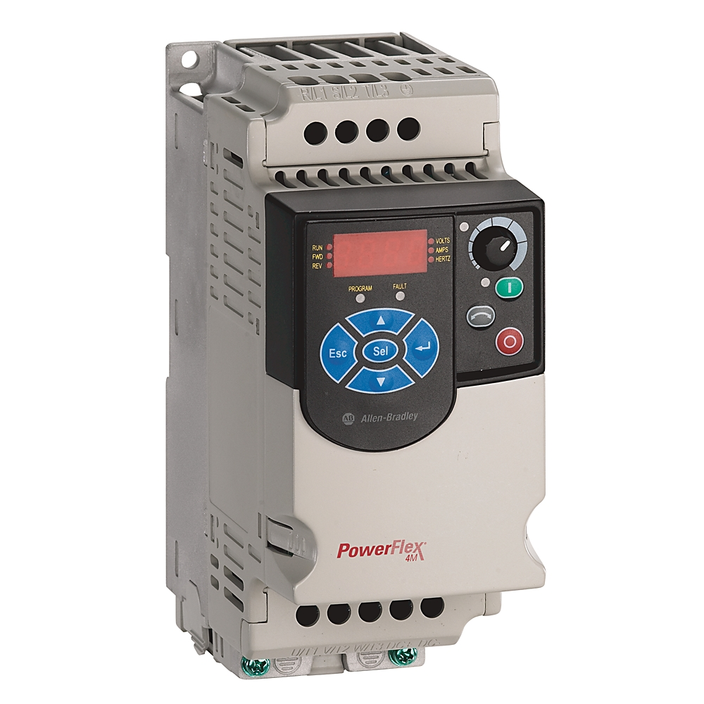 Product image for Allen-Bradley 22F-B4P2N103 Powerflex 4m 0.75 kW 1 Hp AC Drive