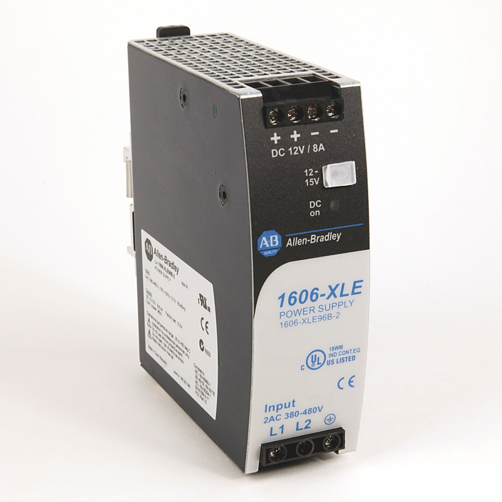 Allen Bradley 1606-XLE96B-2 480 VAC 12 VDC 3-Phase 96 watt Power