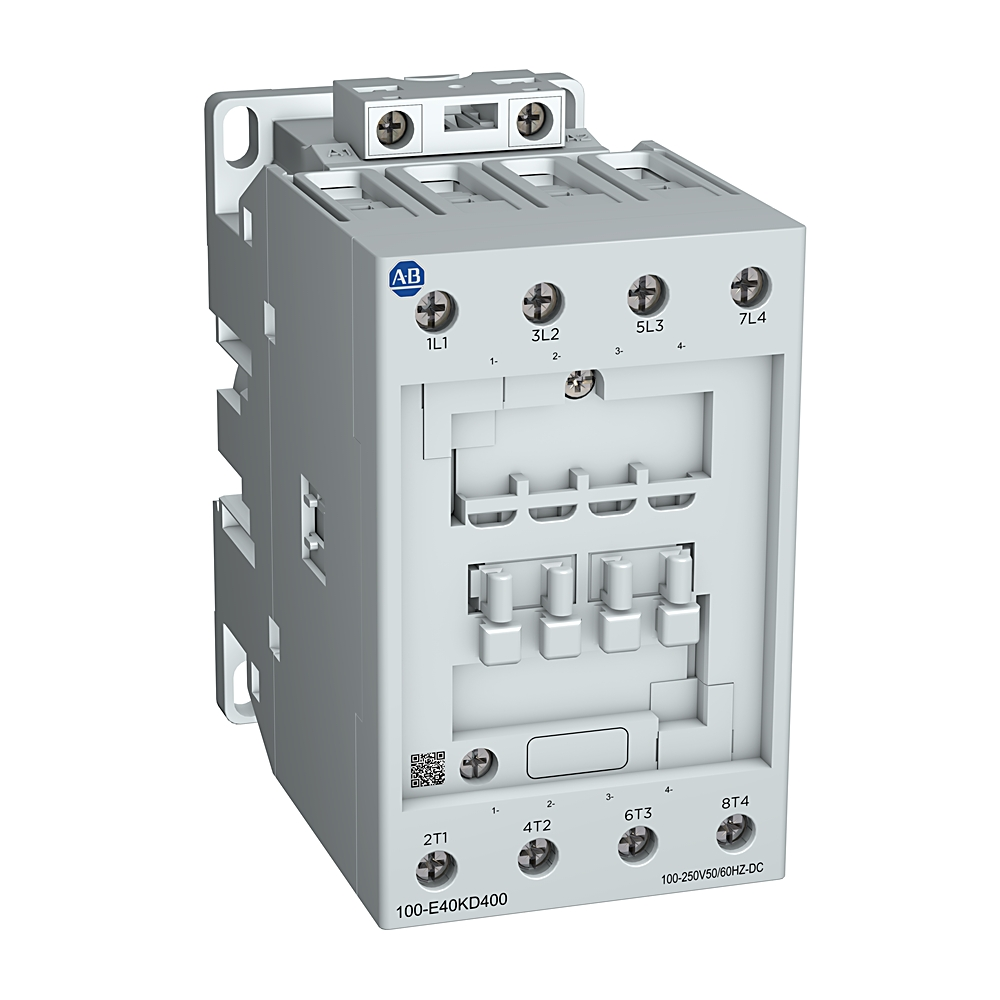 Product image for A-B 100-E40KD400 IEC 40 A Contactor