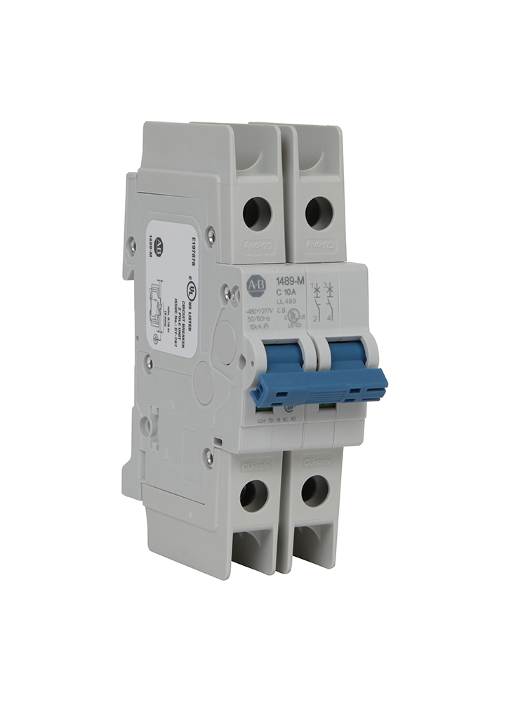 Product image for Allen-Bradley 1489-M2D070 UL489 7 A Miniature Circuit Breaker