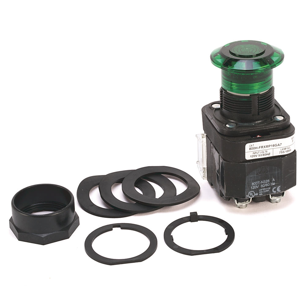 Product image for Allen-Bradley 800H-FRXNP16RA7 30 mm Push-Pull Device for Push Button