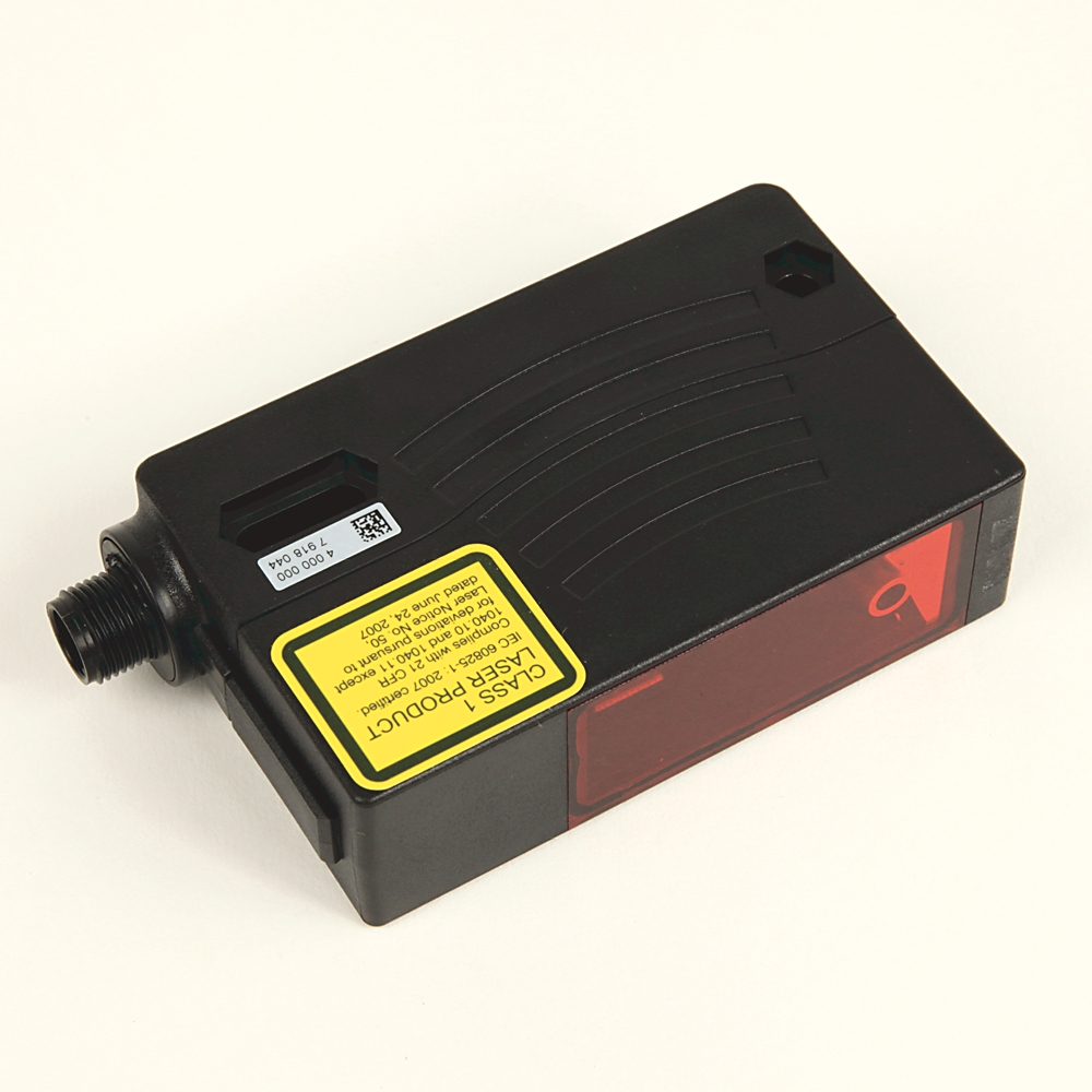 Product image for Allen Bradley 45LMS-D8LGC1-D4 10 to 30 VDC 70 mA NPN/PNP Dark/Light Standard Diffuse Laser Measurement Sensor