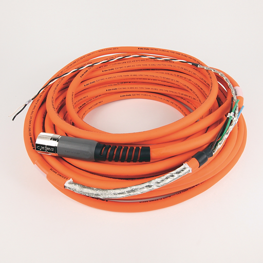 Allen Bradley 2090-CPBM7DF-14AF20 MP Series 20 m Length Continuous-Flex Motor Power and Brake Cable