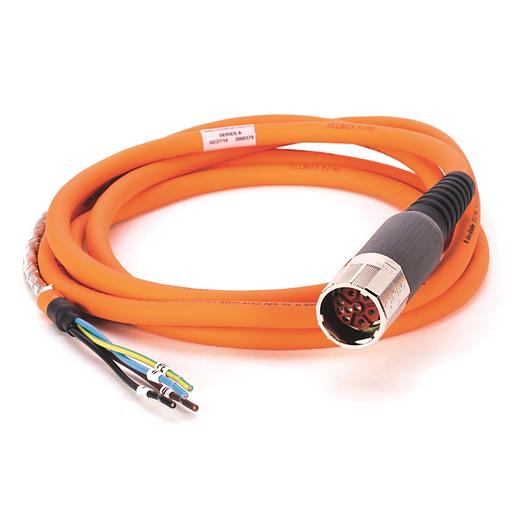 MP-SERIES 3M LENGTH POWER CABLE, 2090-CPWM7DF-16AF03