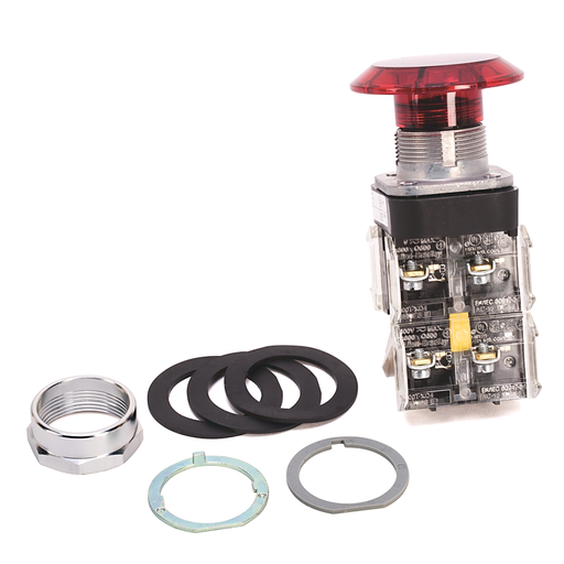 30MM PUSH-PULL DEVICE 800T PB, 800T-FXJQ24RA5