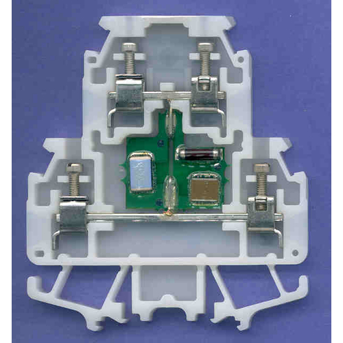 TERM BLCK MULTI-RAIL MTD DBL SUPP 24V, 1492-HM2K024