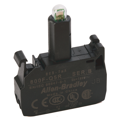 22MM LED MODULE 800F PB, 800F-Q5R