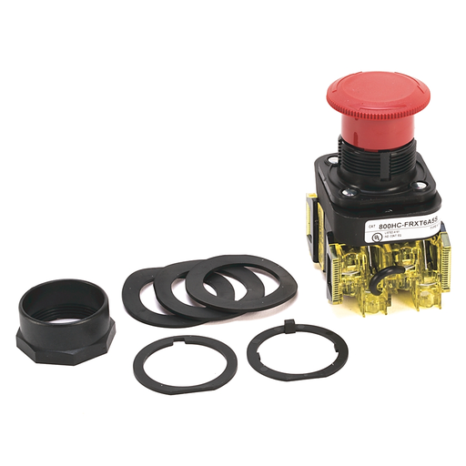 30MM PUSH-PULL DEVICE 800H PB, 800HC-FRXT6A5S
