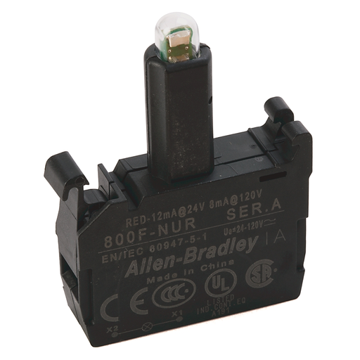 22MM LED MODULE 800F PB, 800F-NUR