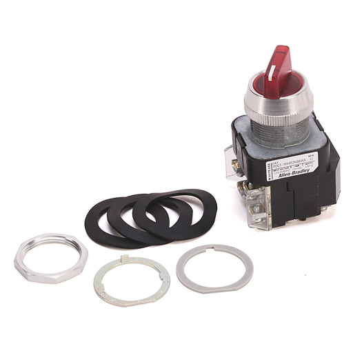 30MM SELECTOR SWITCH 800T PB, 800T-2HBH2KB6MX