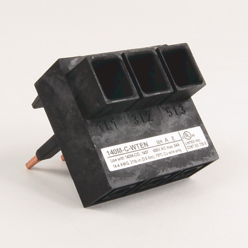COMPACT BUS BAR FEEDER TERMINAL, 140M-C-WTEN