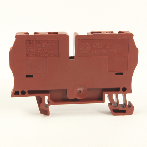 IEC TERM BLCK 6.1X62X35.7MM SPR CLP, 1492-L4-B