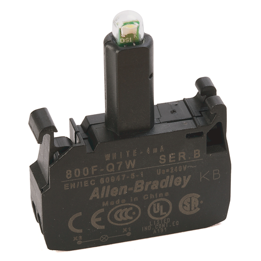 22MM LED MODULE 800F PB, 800F-Q7W