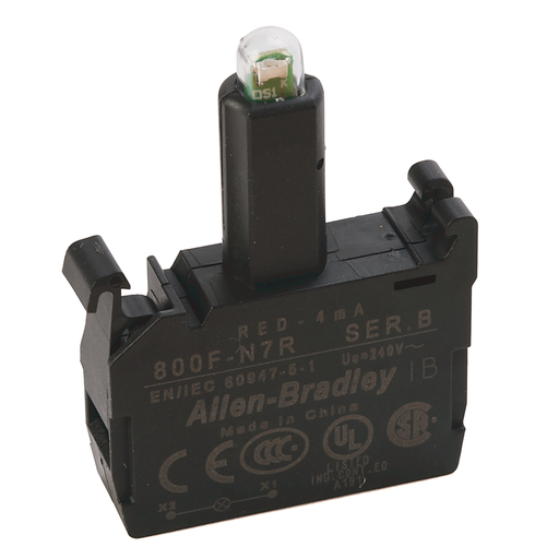 22MM LED MODULE 800F PB, 800F-N7R