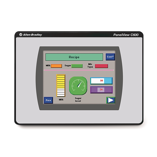 Product image for Allen-Bradley 2711C-T6M Panelview Component C600 Graphic Terminal