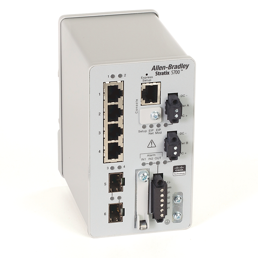 STRATIX 5700 6 PORT MANAGED SWITCH, 1783-BMS06SA