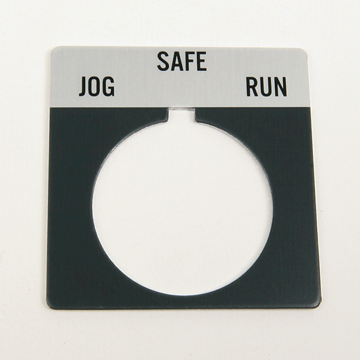 30MM 800T JOG-RUN LEGEND PLATE, 800T-X520