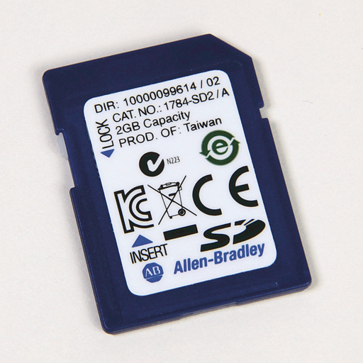 CONTROLLOGIX SECURE DIGITAL CARD, 1784-SD2